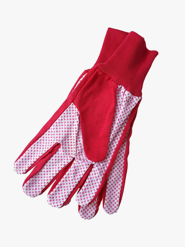 Elbow Length Red PVC Gloves